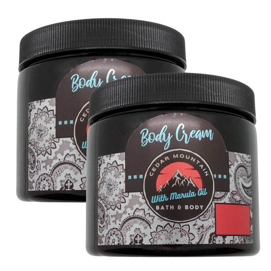 Cedar Mountain Lavender Garden Scented Luxury Marula Oil Body Cream,